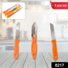stainless steel kitchen knife set