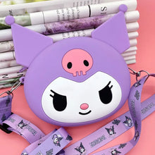 1214 cute girls backpack sanrio shoulder bag portable mini silicone handbag girls childrens bag purse for for girls women gift girls bag accessories 1 pc