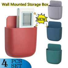 1487 wall mounted storage case with mobile phone charging holder 1