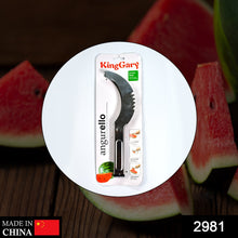 2981 watermelon cantaloupe slicer stainless steel knife corer fruit vegetable tools kitchen gadgets melon slicer cutter melon fruit