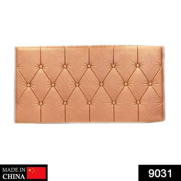 9031 3d wall cushion brown