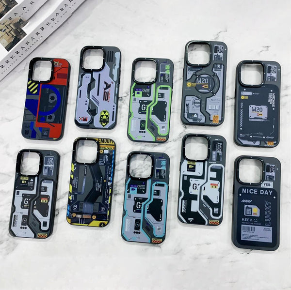 iphones electric circuit design case covers hard case hard mobile phone cover back case cover hard bumper protection shockproof protective phone case full camera protection
