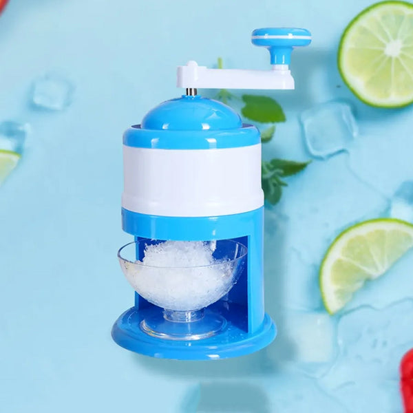 5771 portable gola maker ice crusher and shaved ice machine hand shaved ice machine manual fruit smoothie machine mini household ice shaver small ice crusher
