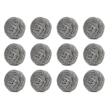2388 Round Shape Stainless Steel Ball Scrubber (Pack of 12) 