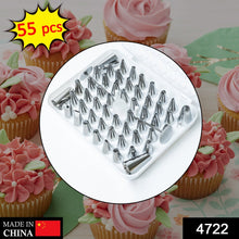 4722 cake nozzle set and cake nozzle tool used for making cake and pastry decorations 1