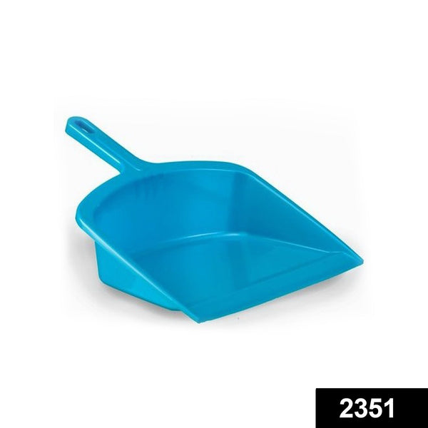 2351 Durable Lightweight Multi Surface Plastic Dustpan with Handle 