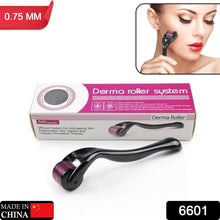 6601 derma roller anti ageing and facial scrubs polishes scar removal hair regrowth 0 75mm