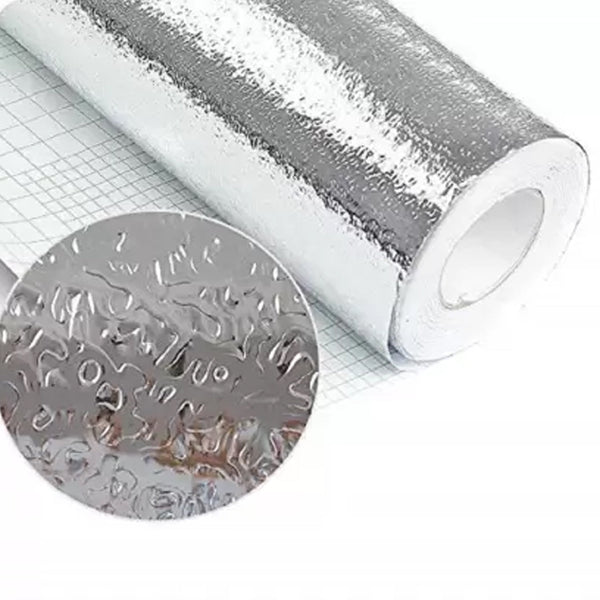 9075 aluminium foil for kitchen and aluminium foil paper sticker roll for kitchen wall drawers 60cm 2meter