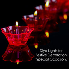 6320 magical reflection diya set with 6 attractive design cup set of 12 pieces 1
