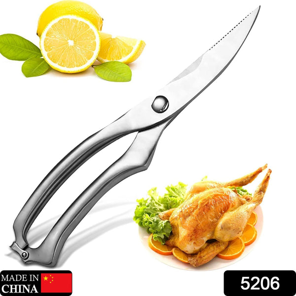 5206 heavy duty stainless steel poultry shears premium ultra sharp spring loaded kitchen 1