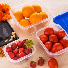 2748c 3 pcs square shape food grocery storage container 1