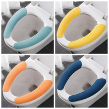 4872 toilet seat cover toilet seat cushion soft and warm washable toilet seat cover pads comfortable