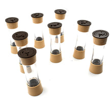 5986 360 revolving spice rack for kitchen and dining table 8 spice jars with 120 ml condiment set herb seasoning organizer