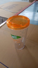 8201 glass coffe cup plastic 1pc