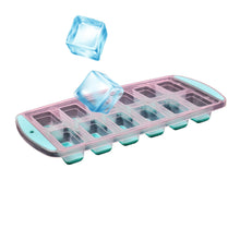 7170 12 grid silicon ice cubes making tray food grade square ice cube tray easy release bottom silicon tray