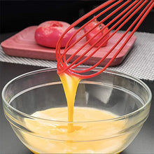 2930 manual whisk mixer silicone whisk cream whisk flour mixer rotary egg mixer kitchen baking tool