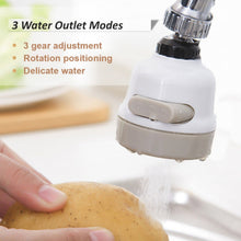 1589 rotatable splash proof 3 modes water saving nozzle filter faucet sprayer 1