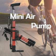 0544 aluminum mini bicycle air pump multicolor 01