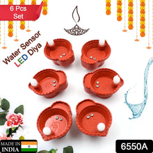 6550 water sensor diyas for diwali decoration diyas for home decoration diwali decoration items for home decor diyas diwali led diyas candle with water sensing technology e diya 6pc set