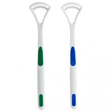 tongue cleaner brush with silica handle