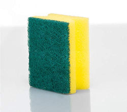 1421 Scrub Sponge 2 in 1 Pad for Kitchen, Sink, Bathroom Cleaning Scrubber 
