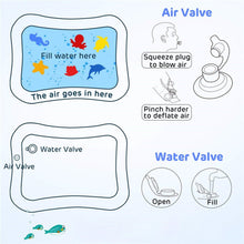 8090 baby water mat inflatable baby play mat activity center for infant baby toys 3 to 15 months baby gifts for boys girlsassorted design 1