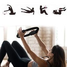 6714 fitness ring workout yoga ring circle pilates for woman fitness circle thigh exercise pilates circle ring fitness equipment for home 02
