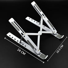 1320 adjustable laptop stand holder with built in foldable legs and high quality fibre 1