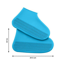 4867 non slip silicone rain reusable anti skid waterproof fordable boot shoe cover