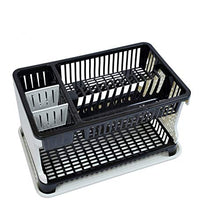 2221 Kitchen Organizer Rack with Water Storing Tray/Dish Rack 