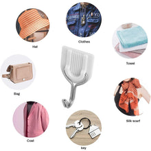 1627 adhesive sticker abs plastic hook towel hanger for kitchen bathroom 1