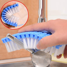 1427 flexible plastic cleaning brush for home kitchen and bathroom 1