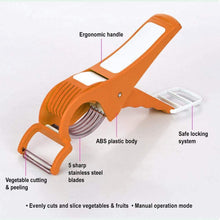 158 Vegetable Cutter with Peeler 