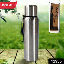 12935 ss water bottle 1000ml silver