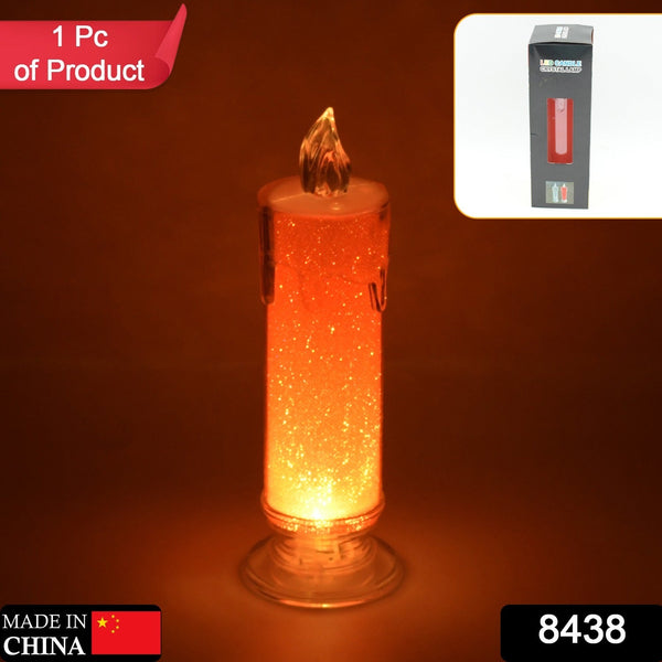 8438 red led candle 1pc no7