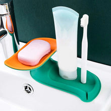 4860c plastic double layer soap dish holder decorative storage holder box for bathroom kitchen easy cleaning soap saver