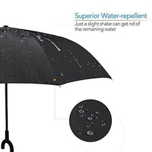 0233 Printed Travel Windproof Umbrella (Reverse Umbrella) 