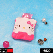 6520 pink hello kitty small hot water bag with cover for pain relief neck shoulder pain and hand feet warmer menstrual cramps