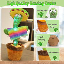 8047 dancing cactus talking toy chargeable toy