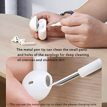 6188 3 in 1 earbuds cleaning pen for cleaning of ear buds and ear phones easily without having any damage