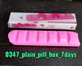 347 -7 Days Pill Box with 7 Compartments 