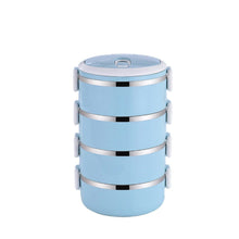 2871 multi layer stainless steel hot lunch box 4 layer 1