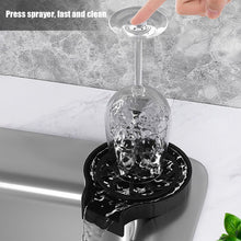2232 automatic cup washer or glass rinser for kitchen sink black kitchen sink cleaning spray cup washer bar glass washer
