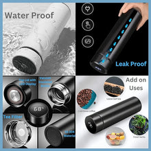 Smart Vacuum Insulated Water Bottle With Led Temperature Display (Mix Color)