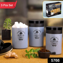 5766 tea sugar container 3pc