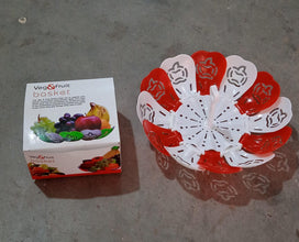 2611 lotus foldable fruit basket