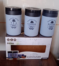 5766 tea sugar container 3pc