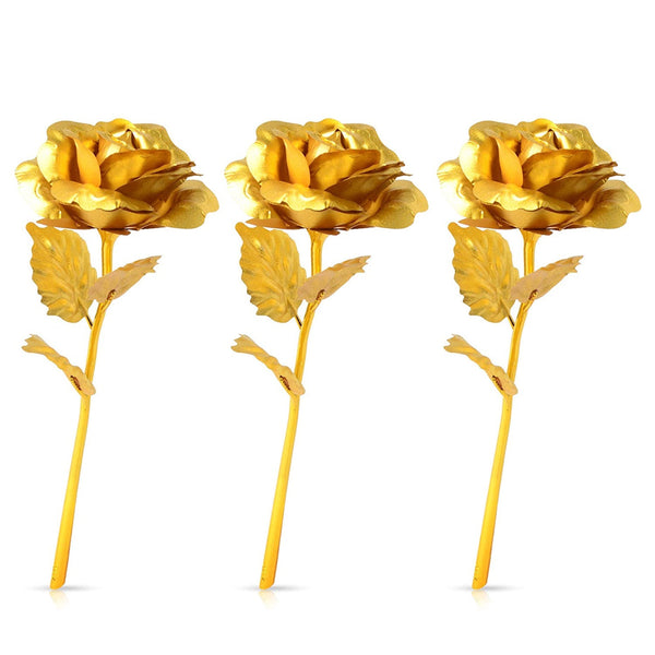 0879 b golden rose used in all kinds of places like household offices cafes etc for decorating and to look good purposes and all 1