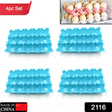 2116 15 cavity plastic egg tray egg trays for storage with 15 eggs holder 4 pc set