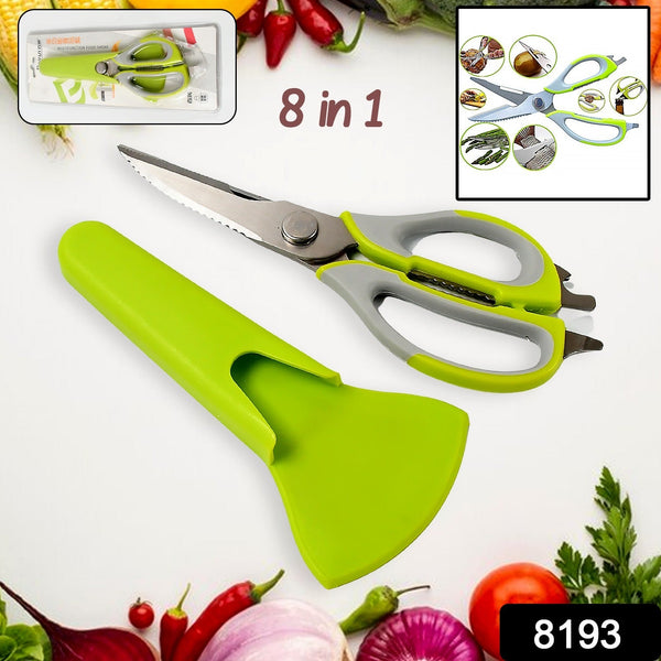 kitchen shears with magnetic holder